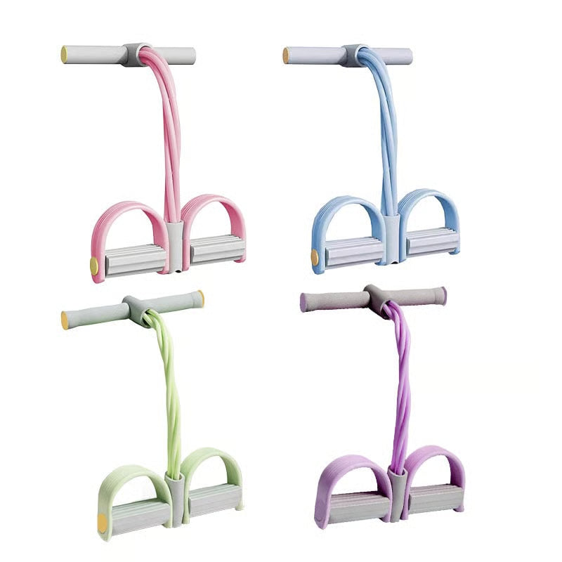 Tone Your Whole Body at Home with the Foot Pedal Resistance Band