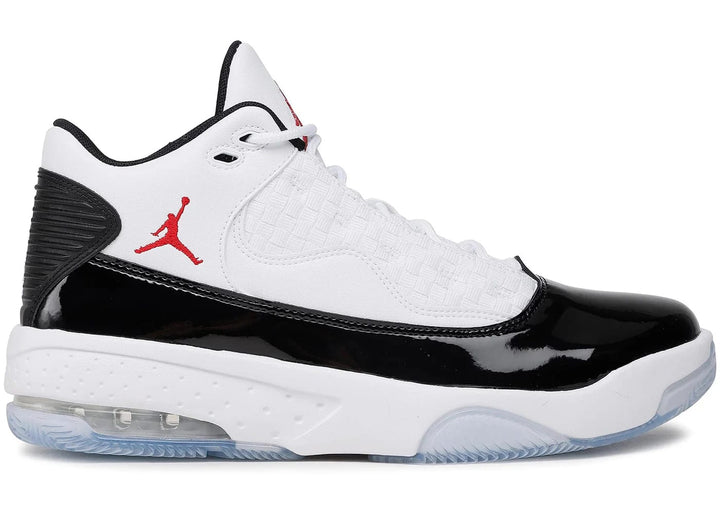 Jordan Max Aura 2 White Black Gym Red
