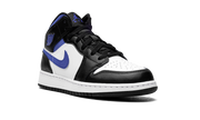 Jordan 1 Mid White Black Racer Blue (GS)