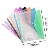 11 Hole Expanding File Pockets Colorful Binder Accordion Organizer (6 Or 12