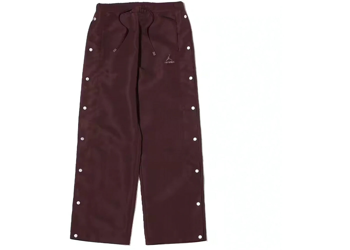 Jordan X A Ma Maniere Snap Pant Mahogany