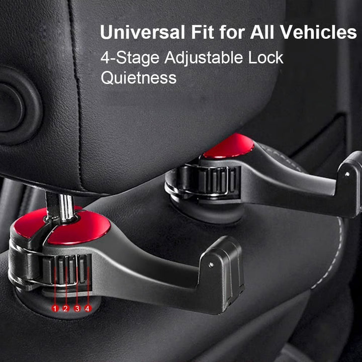2 In 1 Car Headrest Hidden Hook