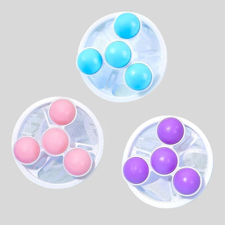 Washing Machine Lint Filter Balls Capture Hair & Fuzz