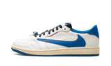 Jordan 1 Retro Low OG SP Fragment X Travis Scott Sail Military Blue