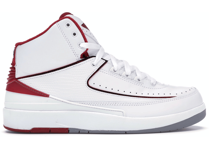 Jordan 2 Retro White Red (2014)