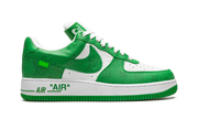 Louis Vuitton Air Force 1 Low "Virgil Abloh - White/Green" 1A9V9U