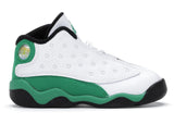 Jordan 13 Retro White Lucky Green (TD)