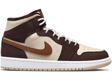 Jordan 1 Mid SE Brown Basalt Oatmeal (W)