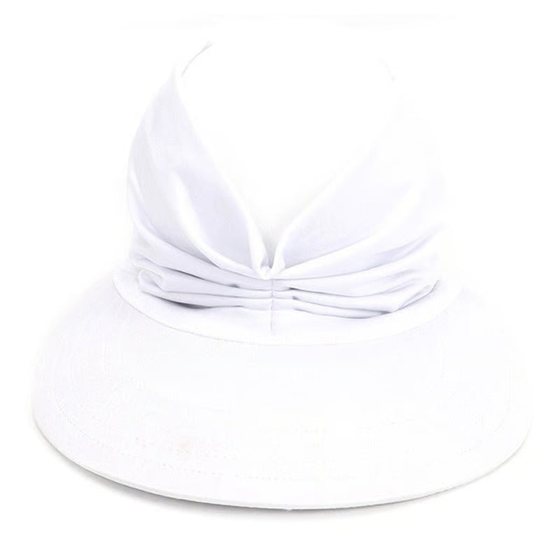 Summer Women's Ponytail Sun Hat