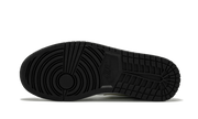 Jordan 1 Mid Patent Black White Gold