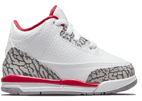 Jordan 3 Retro Cardinal (TD)