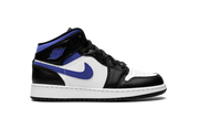 Jordan 1 Mid White Black Racer Blue (GS)