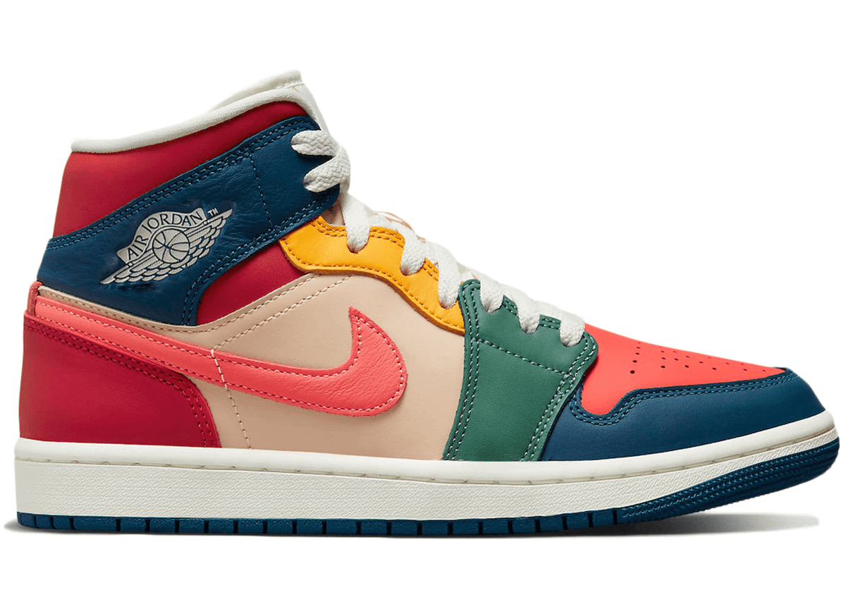 Jordan 1 Mid SE Multi Color (2022) (W)