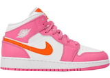 Jordan 1 Mid Pinksicle Safety Orange (GS)