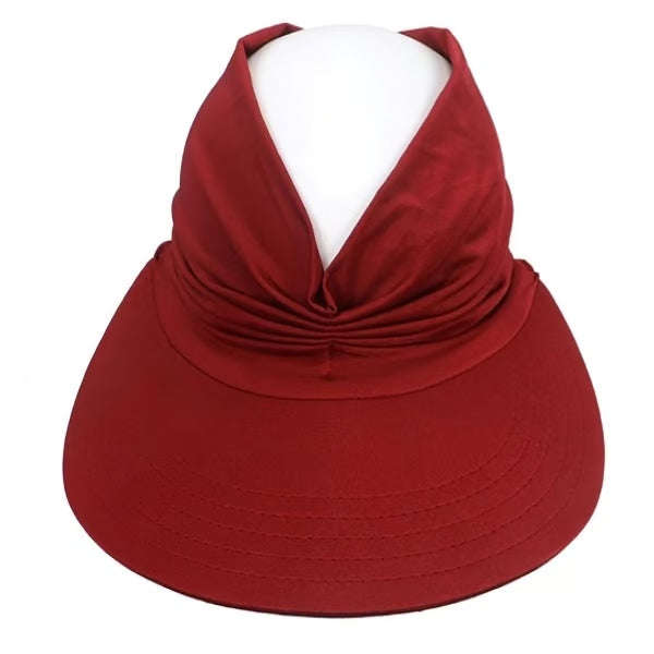 Summer Women's Ponytail Sun Hat