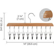 Wooden Hat Hanger & Closet Organizer Vintage & Natural Wood Styles