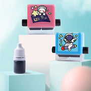 Math Learning Roller Stamp For Kids Adjustable Numbers Practice Tool