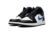 Jordan 1 Mid White Black Racer Blue (GS)