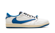 Jordan 1 Retro Low OG SP Fragment X Travis Scott Sail Military Blue