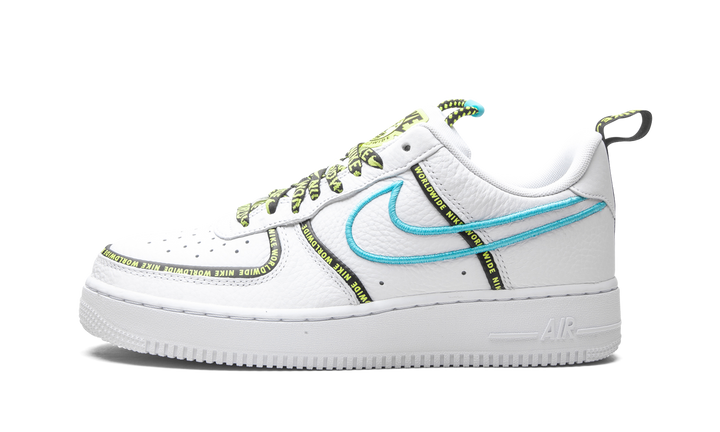 Air Force 1 Low "Worldwide White Blue Fury Volt" CK7213 100