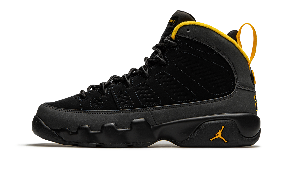 Jordan 9 Retro Dark Charcoal University Gold (GS)