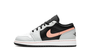 Jordan 1 Low Black Grey Pink (GS)