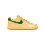 Nike Air Force 1 Low Patent Leather Topaz Gold Pine Green