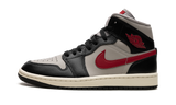 Jordan 1 Mid Black College Grey Gym Red (Women's)